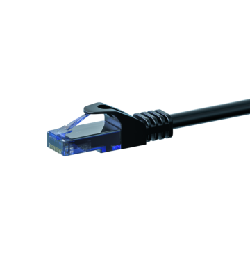 UTP CAT6a patchkabel 3m zwart - 100% koper