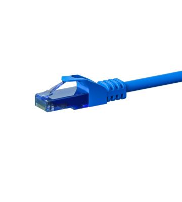 UTP CAT6a patchkabel 3m blauw - 100% koper