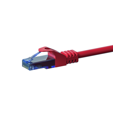 UTP CAT6a patchkabel 15m rood - 100% koper