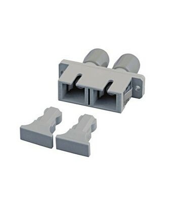 Multimode koppeling SC-ST duplex beige