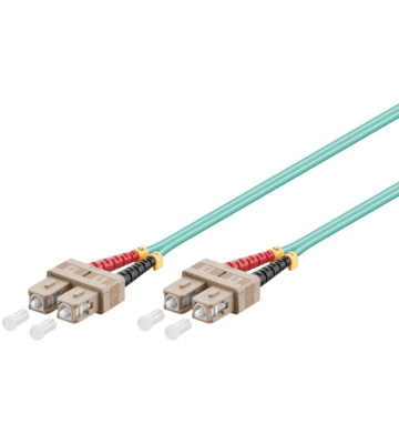 Glasvezel kabel SC-SC OM3 (laser optimized) 0.5 m