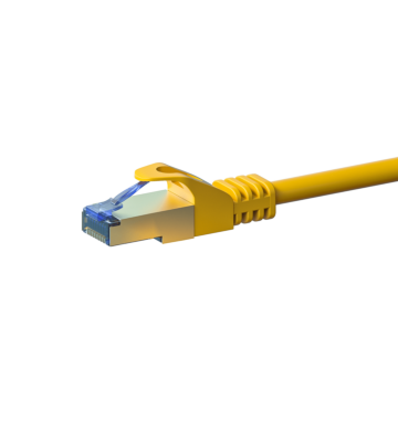 CAT6a S/FTP (PIMF) patchkabel 5m geel
