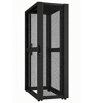 42U Datacenter patchkast met geperforeerde deur 600x1000x2000mm (BxDxH)