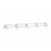19 inch kabelhouder metaal 1U - wit
