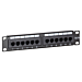 10 inch CAT5e UTP patchpaneel - 12 poorts