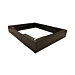 Sokkel voor 19" patchkasten, afmetingen: (BxDxH) 800x800x150mm, zwart