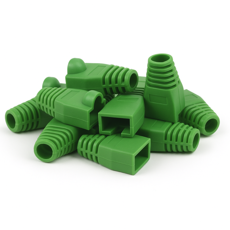 DANICOM RJ45 Kabeltule Groen - 10 stuks