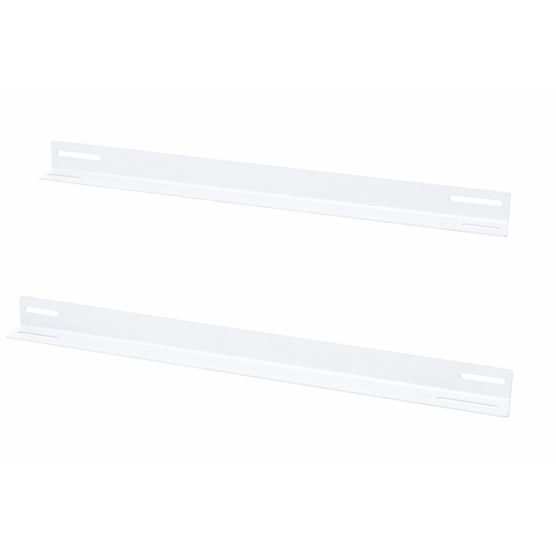 L-steunpaneel, speciaal voor onze wandkasten van 600mm diep - wit