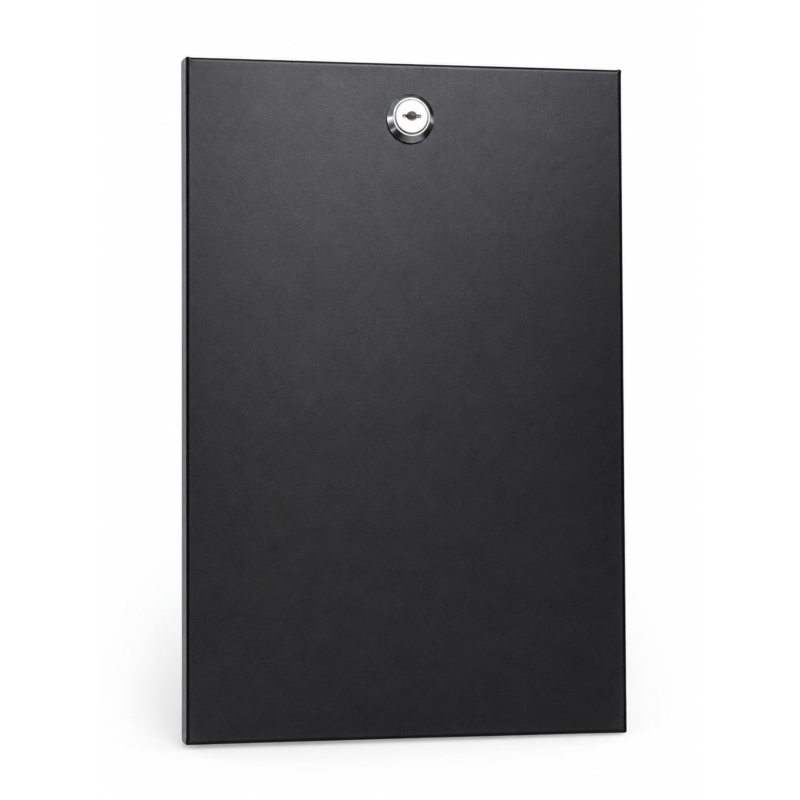 9U zijpaneel voor 10" serverkasten - 310mm diep met slot