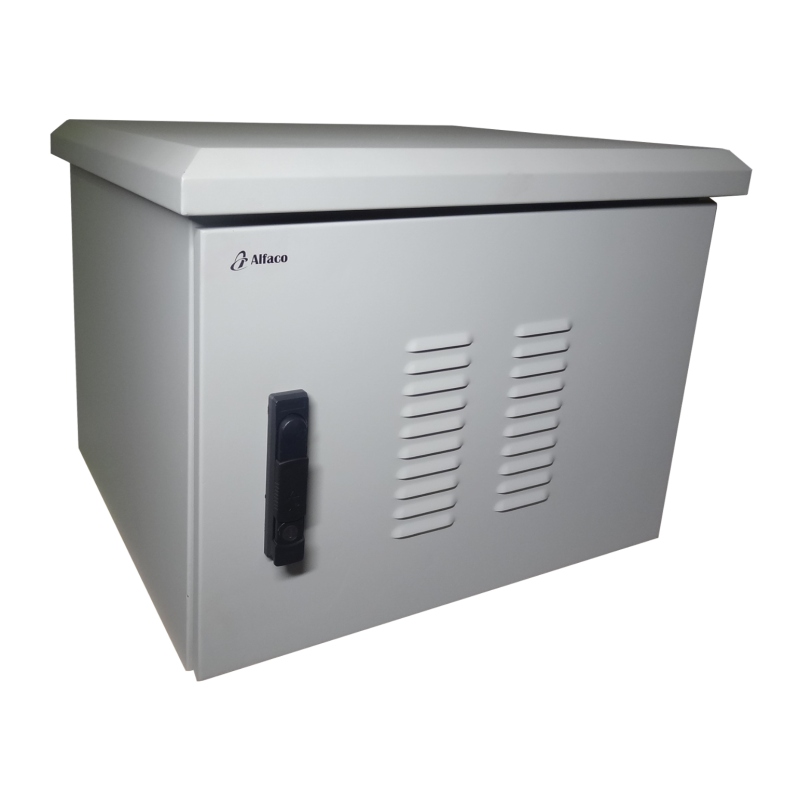 9U outdoor Patchkast 600x600x500mm (BxDxH)