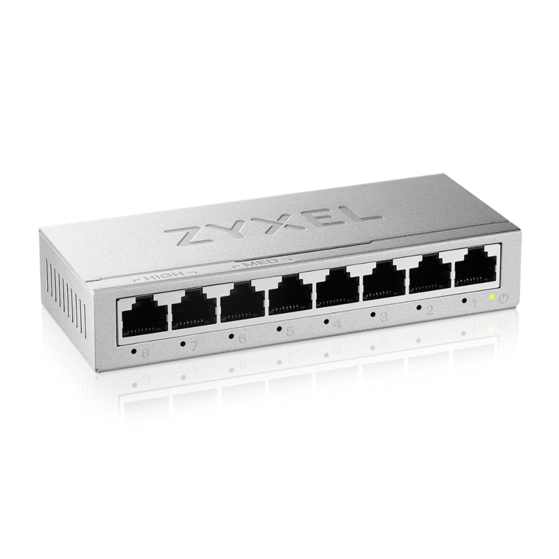 8 poorts gigabit unmanaged switch - Zyxel