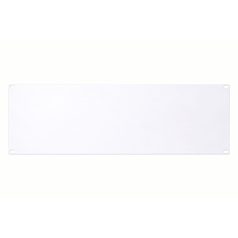 4U 19 inch afdekpaneel voor patchkasten - wit