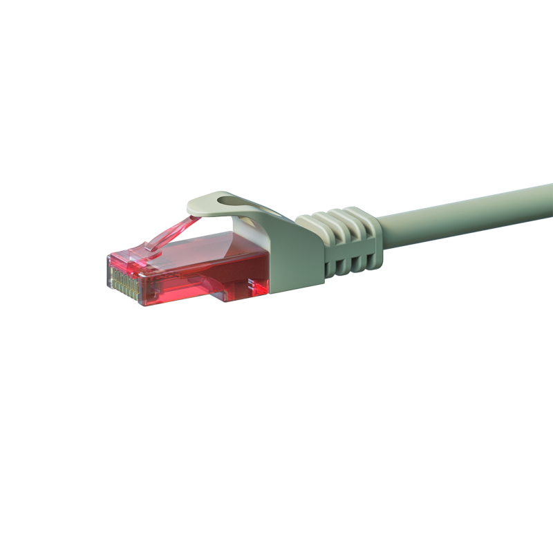 UTP CAT6 patchkabel 0,15m grijs - 100% koper