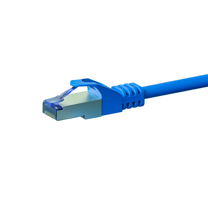 CAT6a S/FTP (PIMF) patchkabel 3m blauw