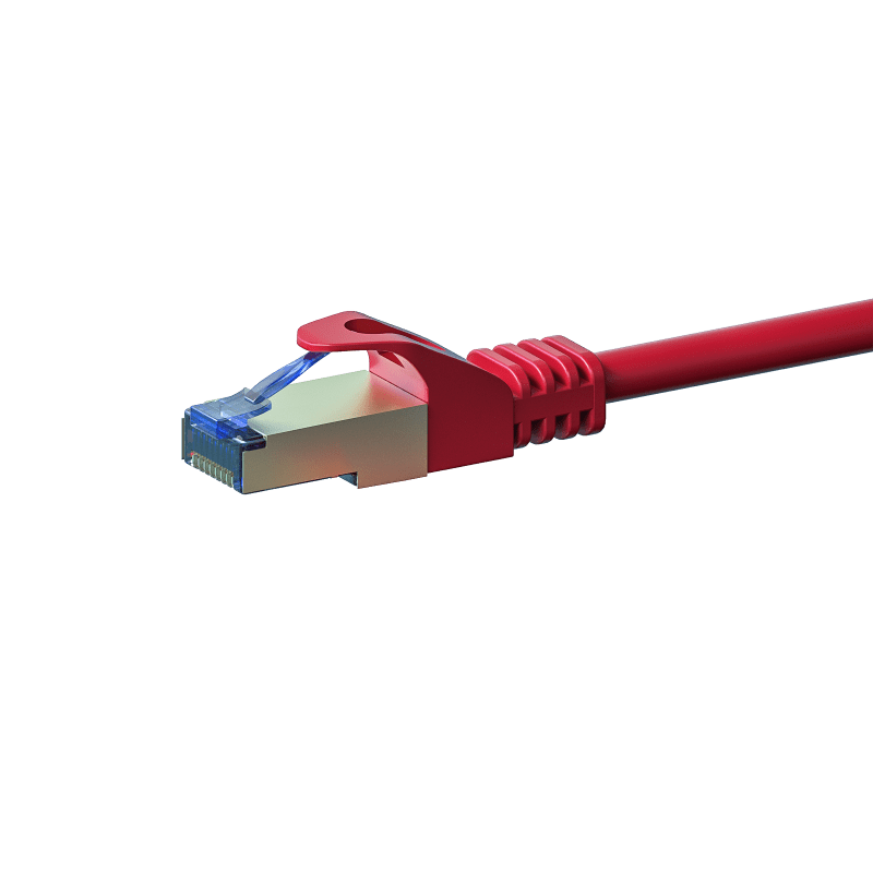 CAT6a S/FTP (PIMF) patchkabel 2m rood