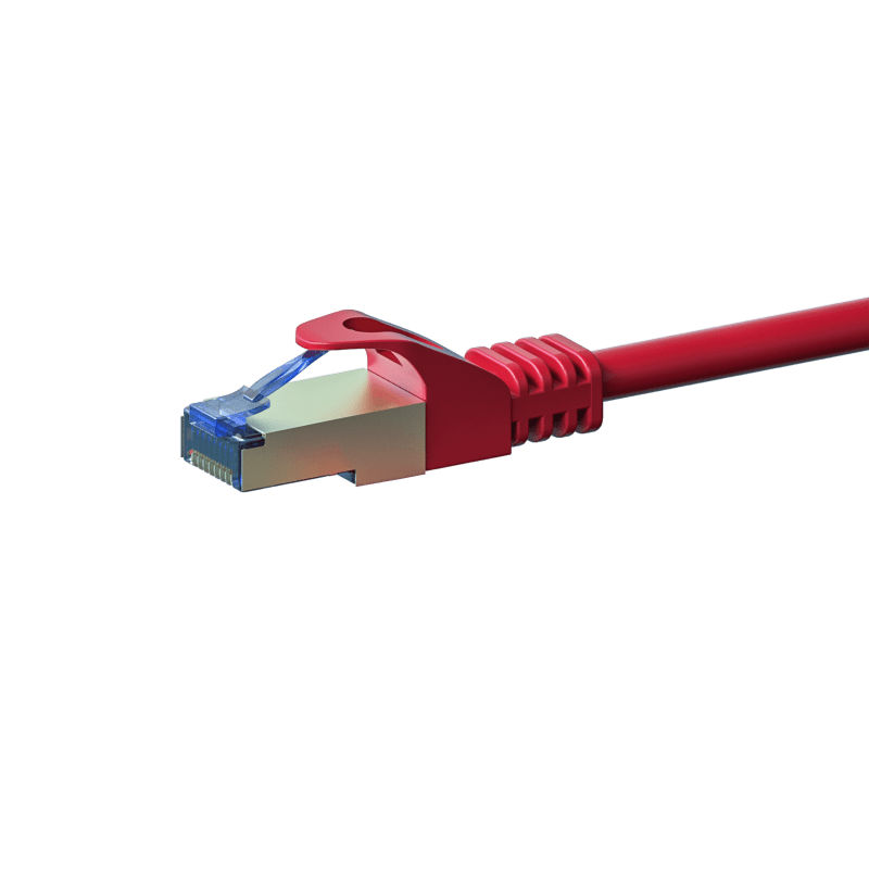 CAT6a S/FTP (PIMF) patchkabel 10m rood