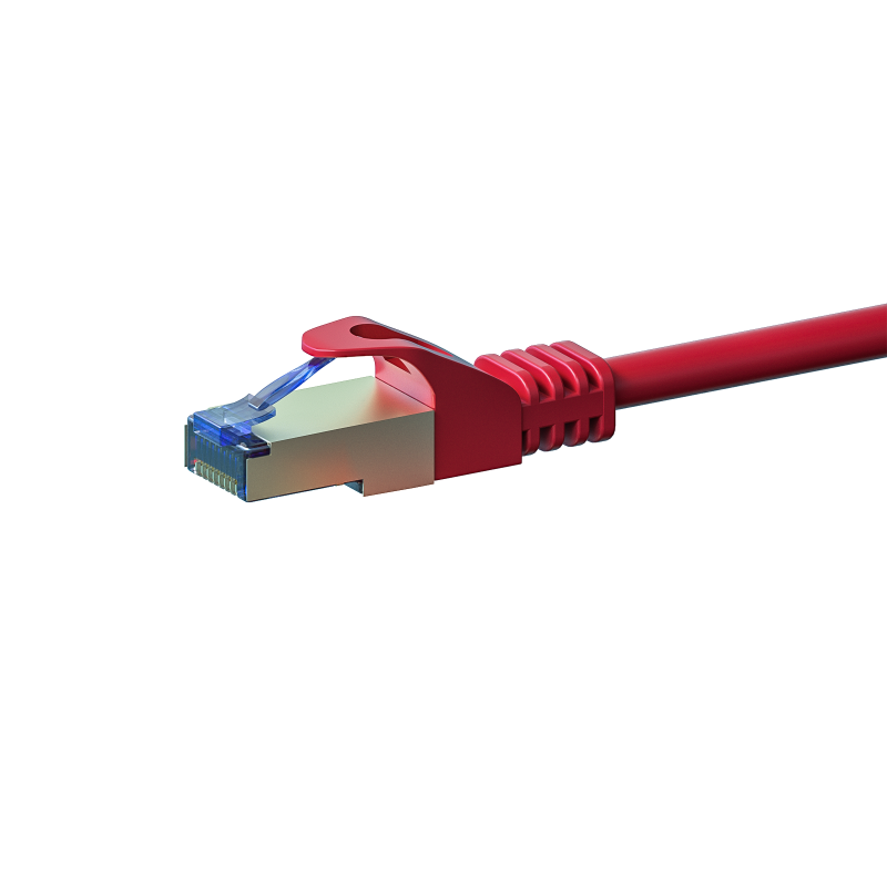 CAT6a S/FTP (PIMF) patchkabel 20m rood