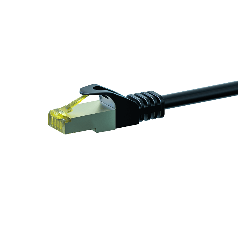 Cat7 S/FTP (PIMF) patchkabel 30m zwart