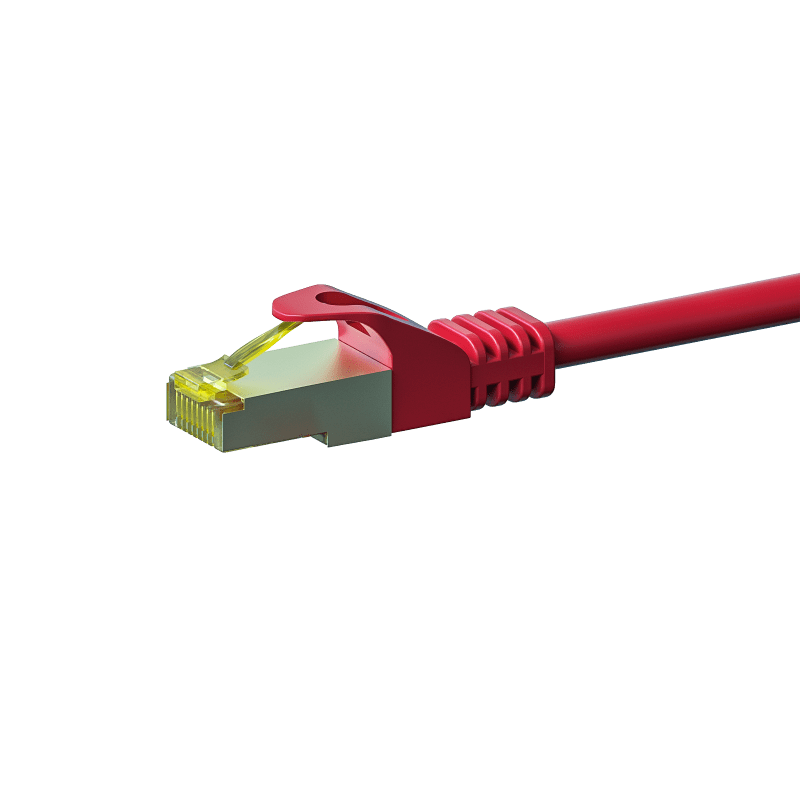 Cat7 S/FTP (PIMF) patchkabel 20m rood