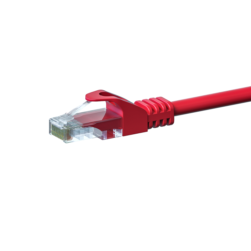 CAT5e patchkabel 1m rood - CCA