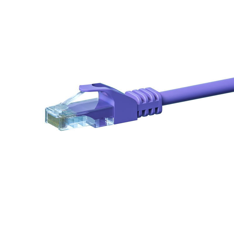 CAT5e patchkabel 1m paars - CCA