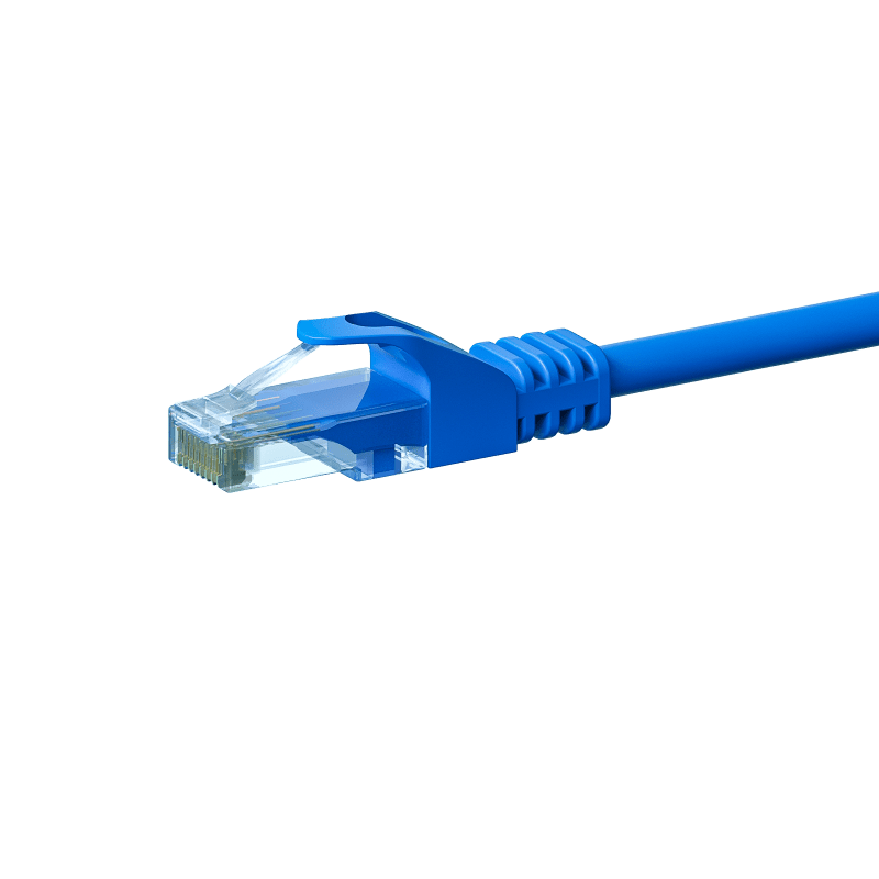 CAT6 patchkabel 0,25m blauw - CCA