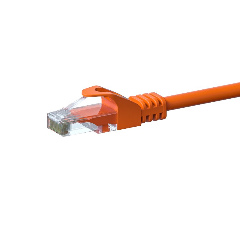 CAT6 patchkabel 15m oranje - CCA