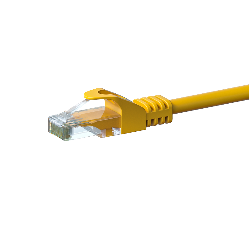 CAT6 patchkabel 5m geel - CCA