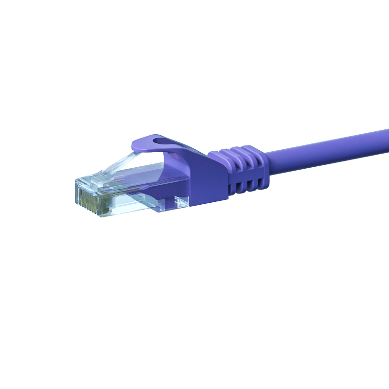 CAT6 patchkabel 1m paars - CCA