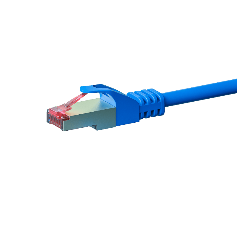 CAT6 S/FTP (PIMF) patchkabel 1m blauw 