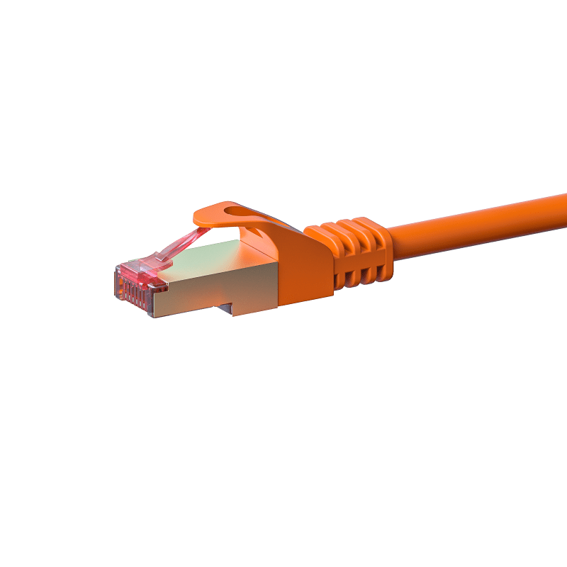 CAT6 S/FTP (PIMF) patchkabel 1m oranje 