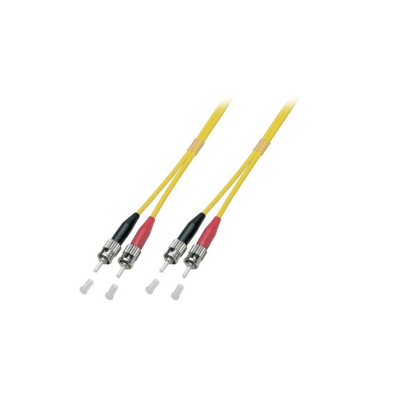 OS2 duplex glasvezel kabel ST-ST 2m