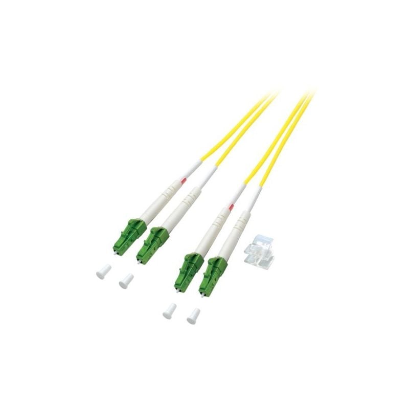 OS2 duplex glasvezel kabel LC/APC-LC/APC 15m
