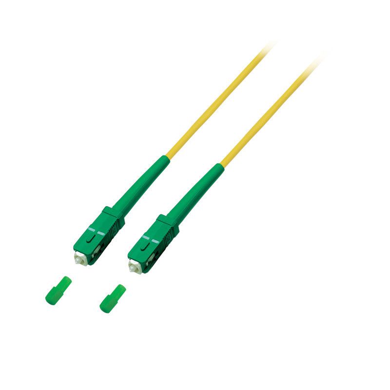 OS2 simplex glasvezel kabel SC/APC-SC/APC 0,50m