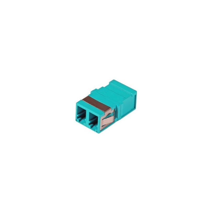 Multimode keystone koppeling LC-LC duplex turquoise