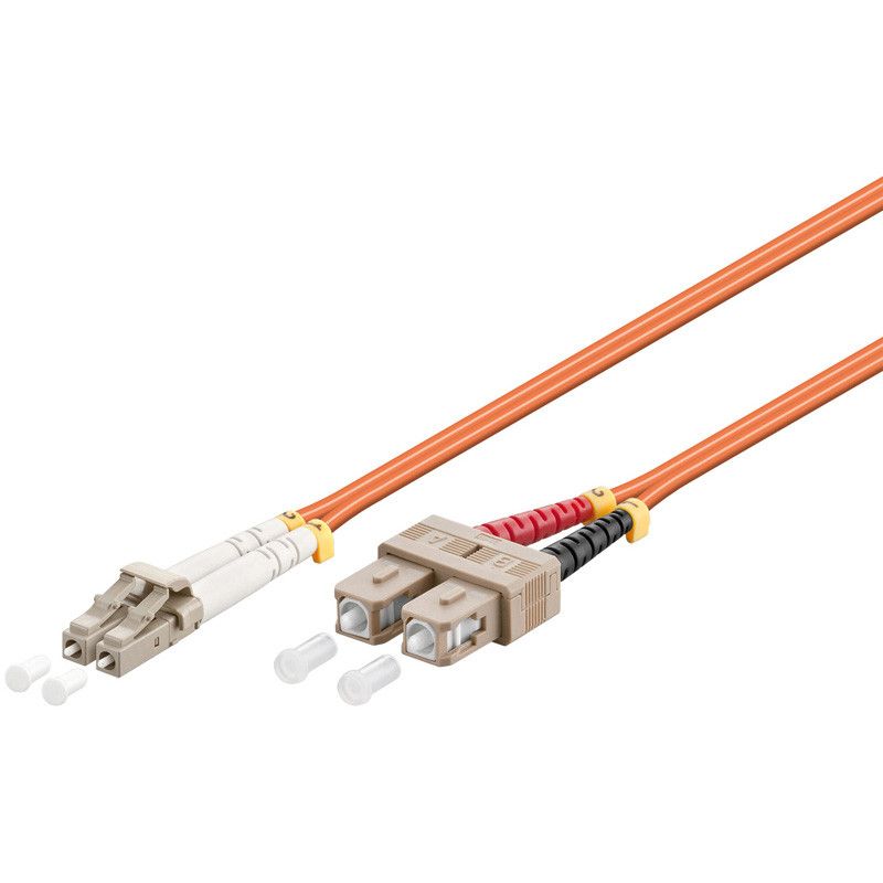 Glasvezel kabel LC-SC OM2 (laser optimized) 10 m