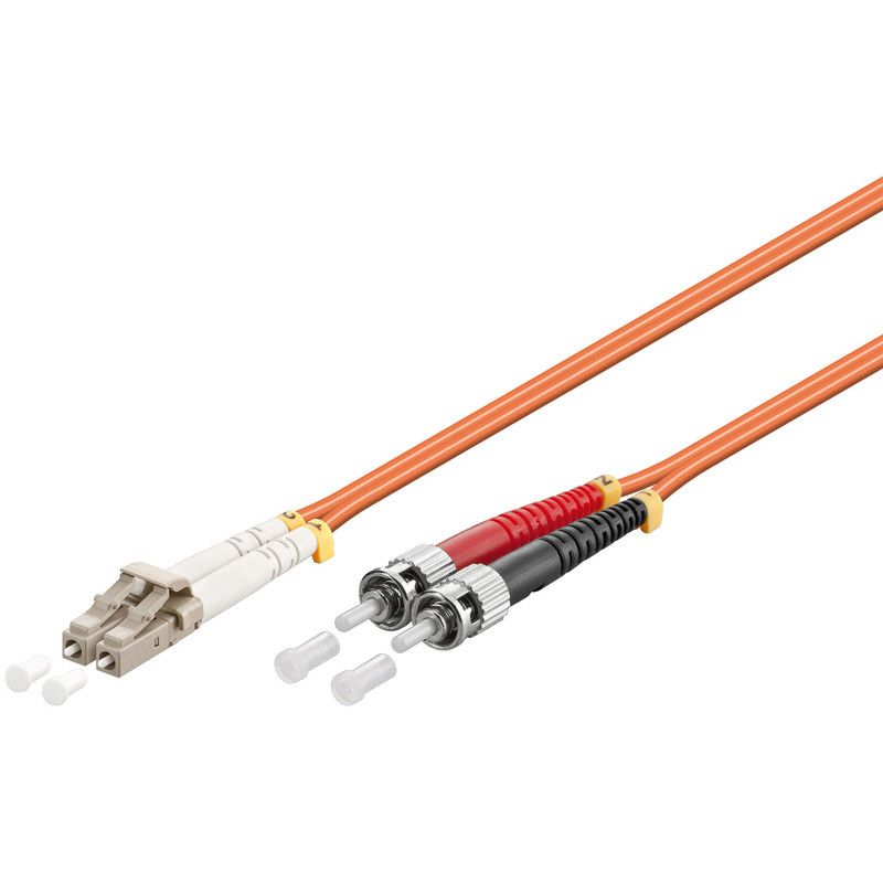 Glasvezel kabel LC-ST OM2 (laser optimized) 7,5 m