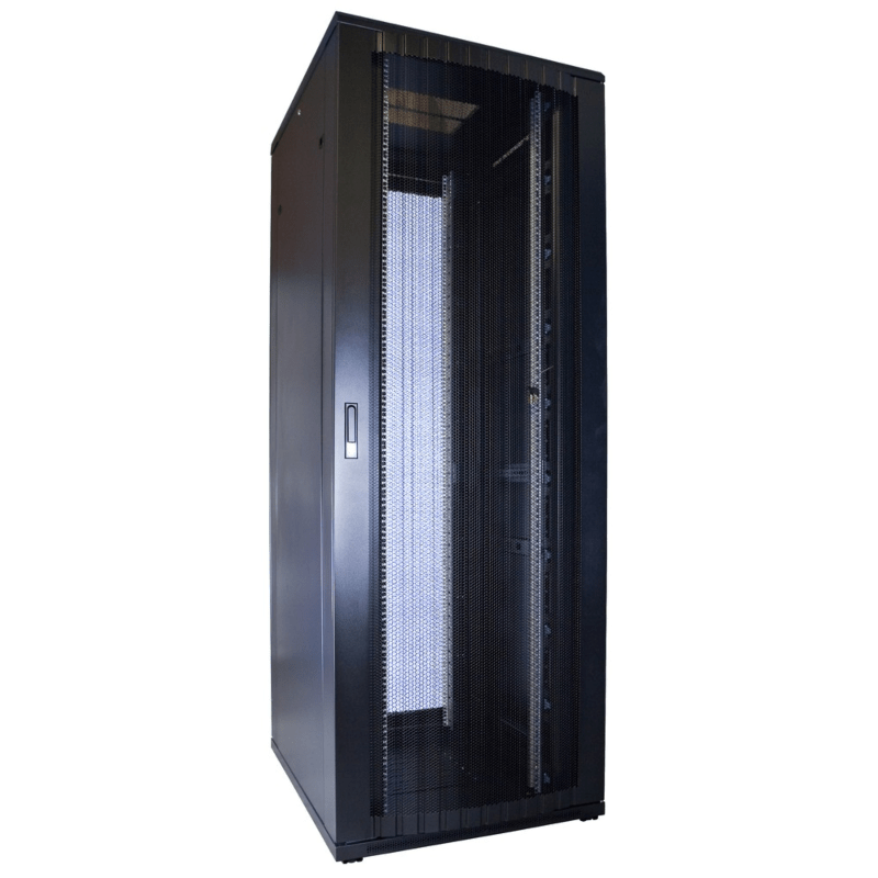 47U Patchkast met geperforeerde deur 800x1200x2200mm (BxDxH)