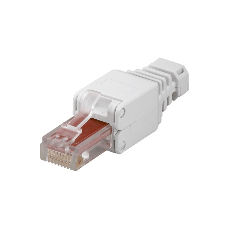 DANICOM UTP CAT6a Toolless RJ45 Connector - voor soepele en stugge kern