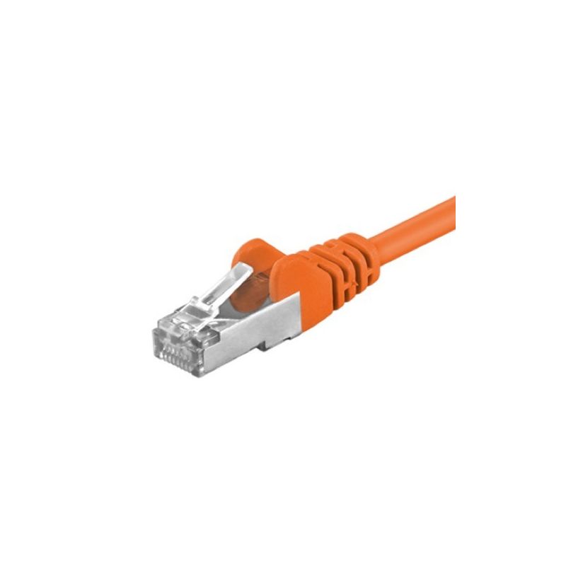 CAT5e FTP patchkabel 0,5m oranje