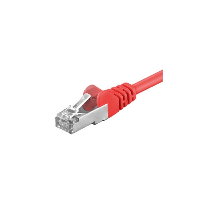 CAT5e FTP patchkabel 1m rood