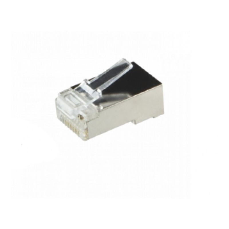 CAT6 Connector RJ45 - Shielded - voor stugge kern