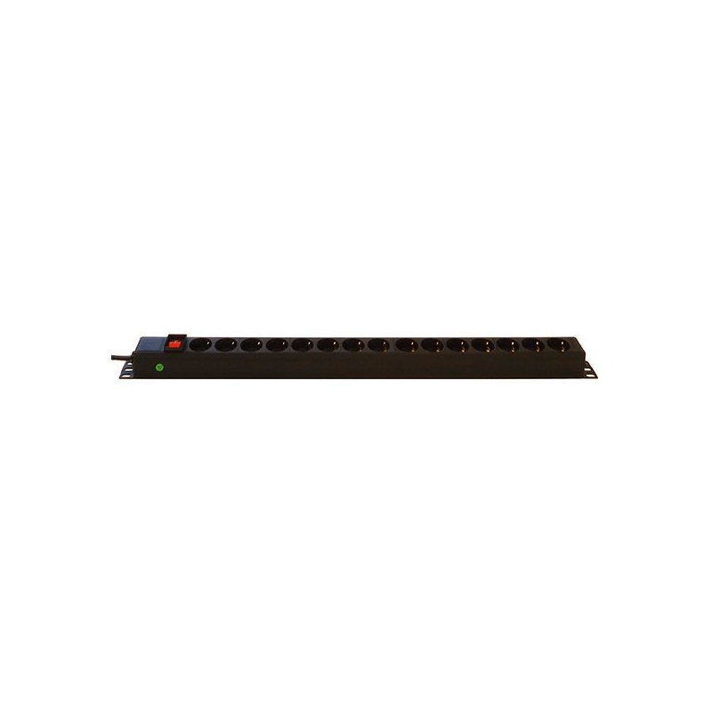 15 voudige stekkerdoos voor verticale montage