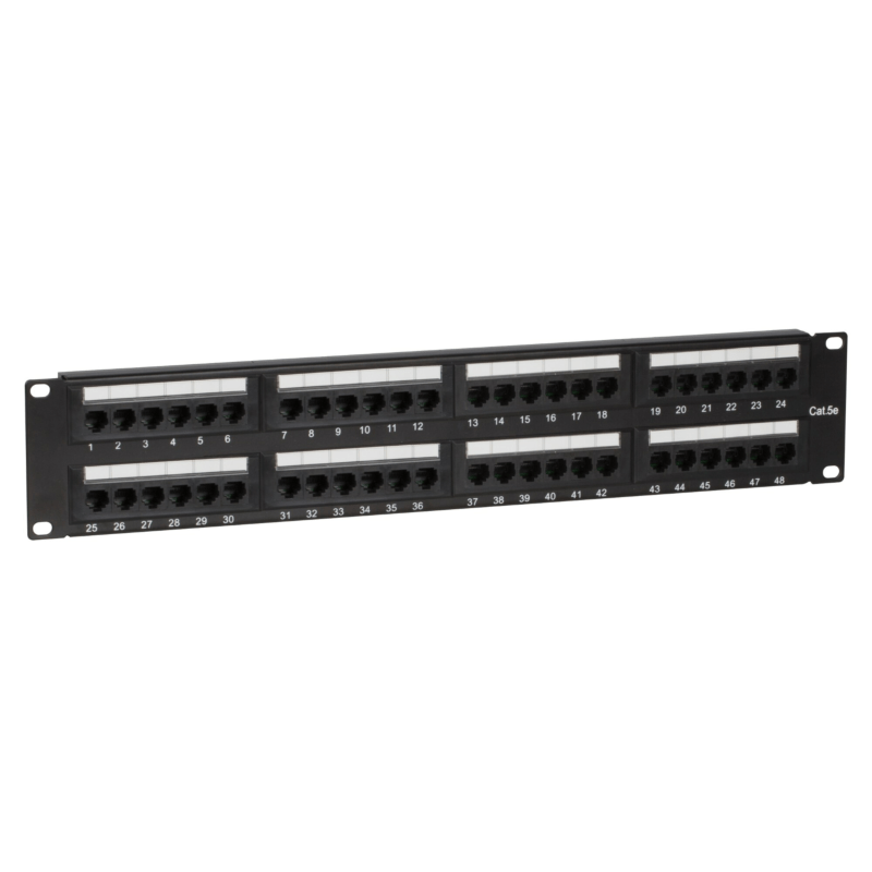 Patchpaneel Cat5e UTP 48 poorts