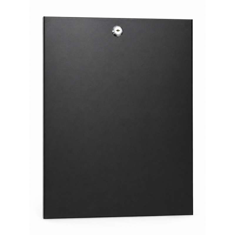 9U zijpaneel voor 10" serverkasten - 450mm diep met slot
