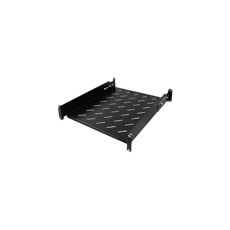2U verstelbaar legbord, 19-inch voor 800mm diepe serverkasten