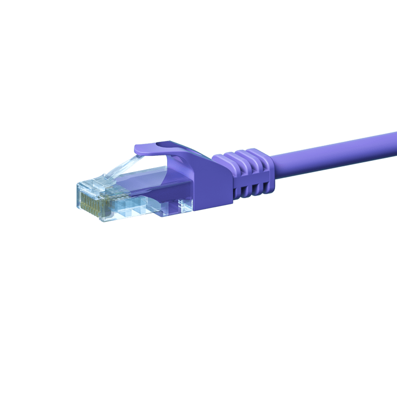 CAT5e patchkabel 2m paars - CCA