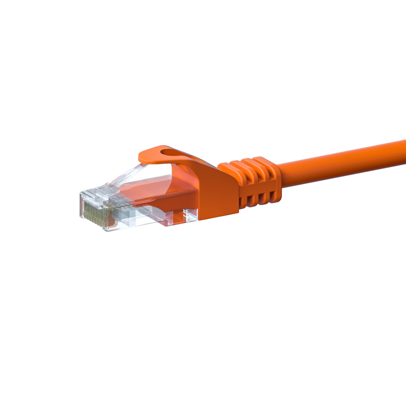 UTP CAT5e patchkabel 2m oranje - 100% koper