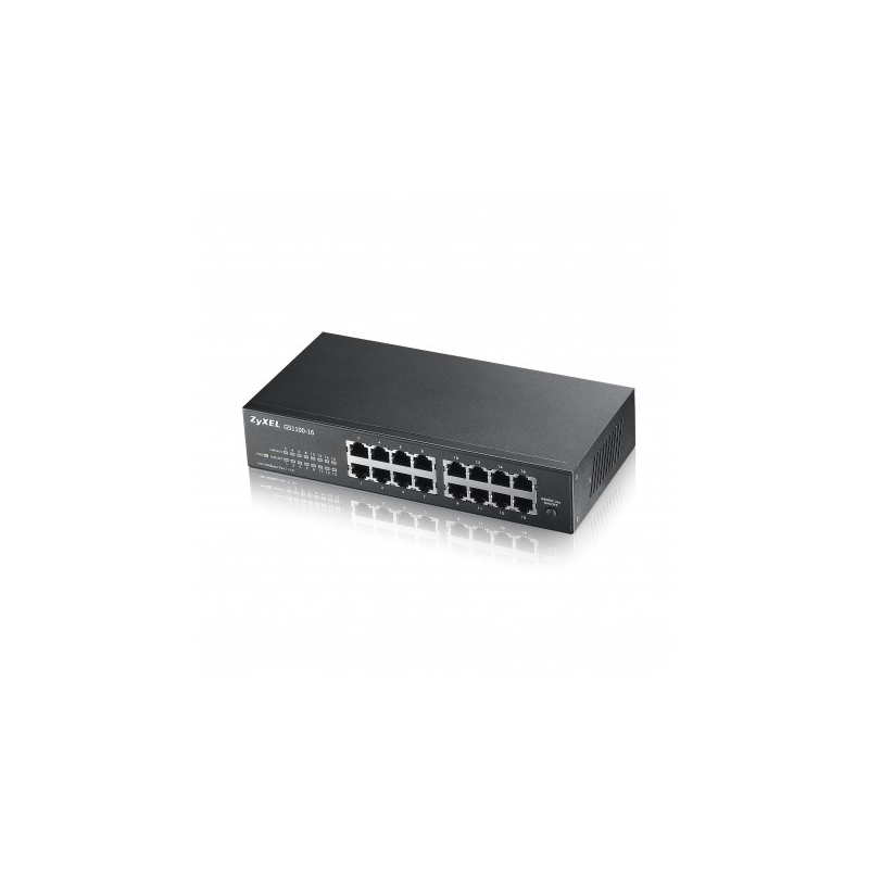 16 poorts gigabit unmanaged switch - Zyxel