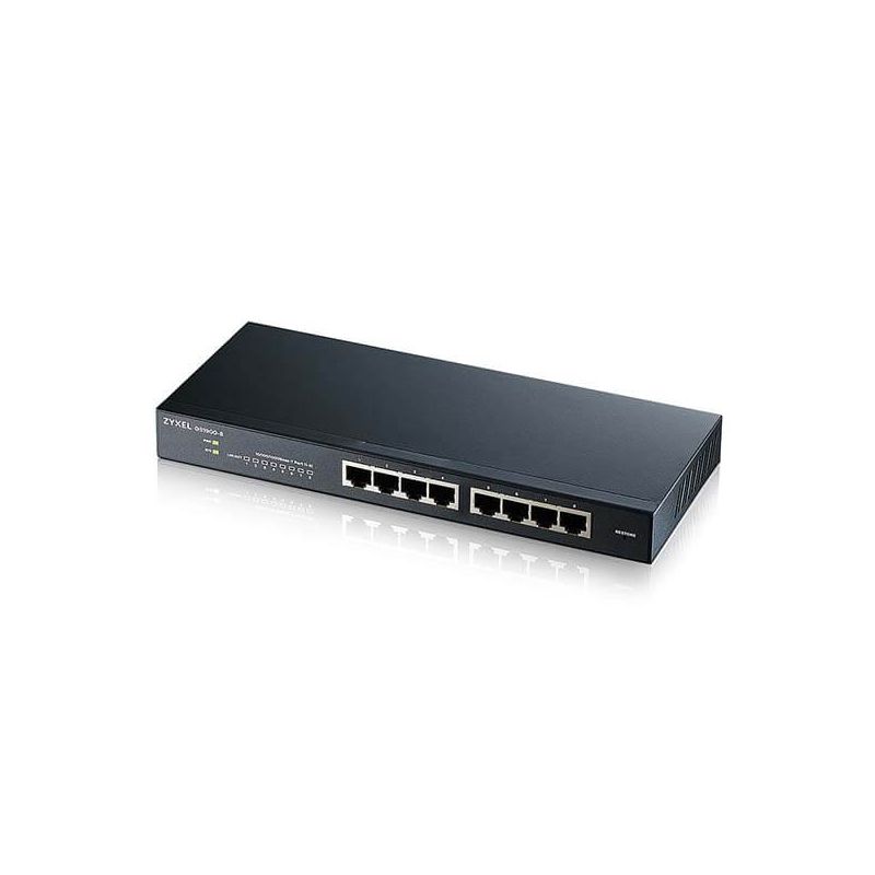 Zyxel 8-poorts GS1900 smart managed switch
